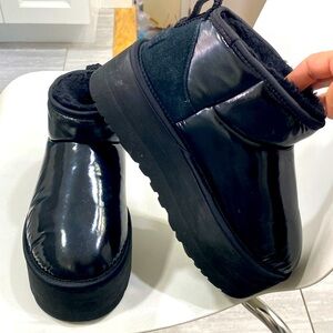Ugg Ultra Mini Platform - Hi High Shine Patent